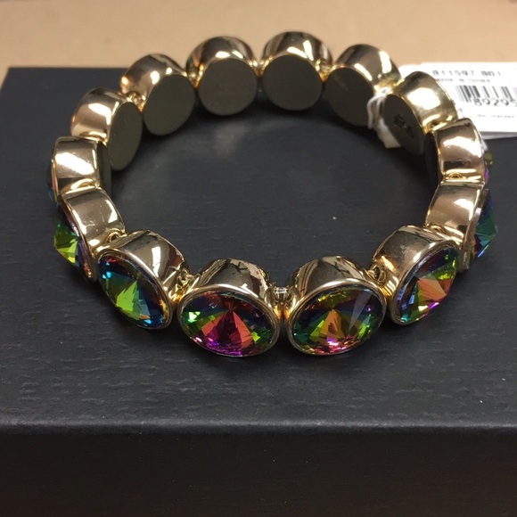 Betsey Johnson Jewelry - Betsey Johnson Garden of Excess Stretch Bracelet